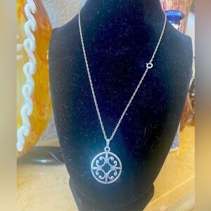 Scottish Sterling Silver Magnus Cross Pendant - VINTAGE by OMG era from1972-1976